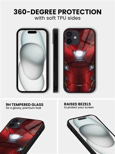 Suit up Iron Man - iPhone 12 Glass Cover - Buy Online in India | Macmerise