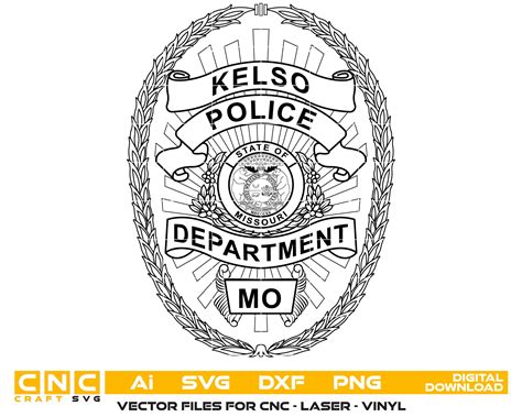 Kelso, Missouri Police Badge