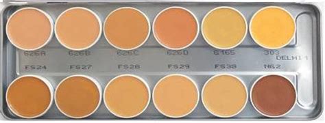 Buy 12 Color Supraemeshield - Foundation, Contour & Concealer Palette ...