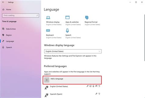 Image result for Change Language Windows 1.0
