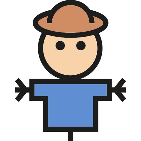 Scarecrow Generic Outline Color icon | Freepik