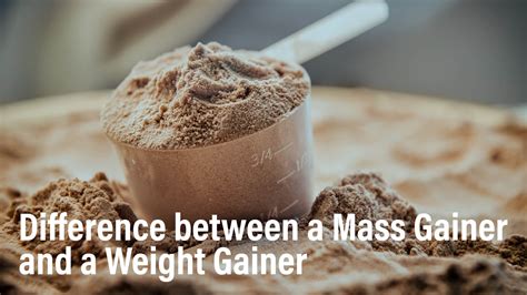 Weight Gainer vs Mass Gainer: 2 Easy Steps to Understand | Scitron