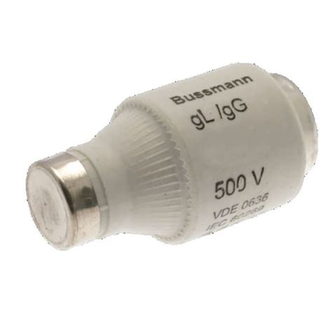 25D27 Eaton | Eaton 25A DII Bottle Fuse, E27 Thread Size, gG, 500V ac ...