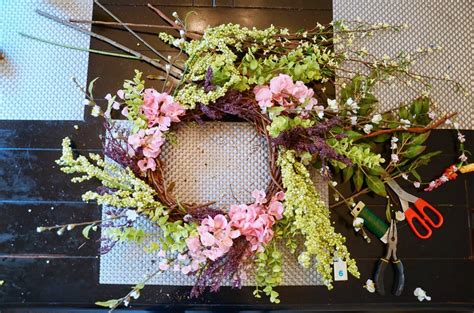 Image result for Spring Wreath Making Tutorials