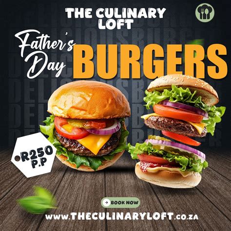 FATHER’S DAY – FROM SCRATCH BURGERS!, Corner of Davidson & Malcom St ...