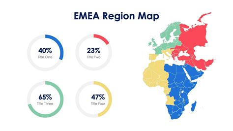 EMEA Region Map Infographic Slide Template S11012206