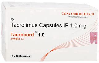 Tacrocord 1 Mg Capsule 10 - Uses, Side Effects, Dosage, Price | Truemeds