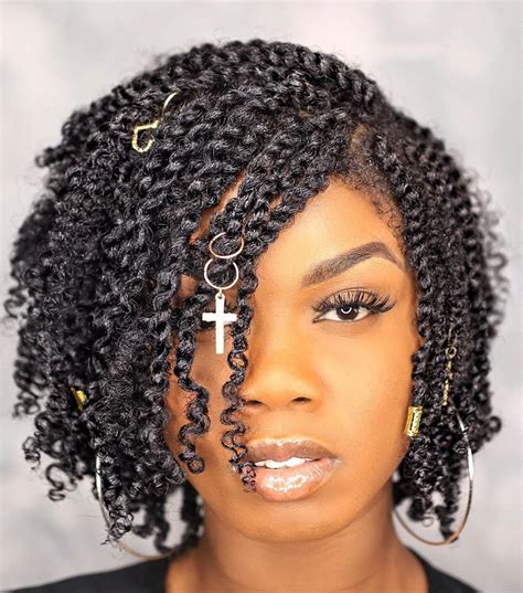 Short Two Strand Twist Hairstyles