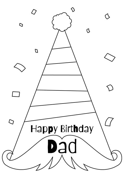 Birthday Cards For Dad - 10 Free PDF Printables | Printablee