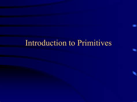 Image result for Explication Primitive