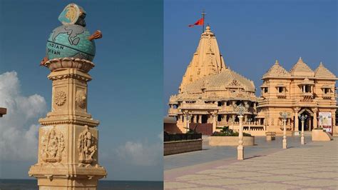 Does Baan Stambh In Gujarat's Somnath Temple Point Towards Antarctica ...