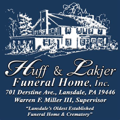 Huff & Lakjer Funeral Home Inc - 701 Derstine Ave, Lansdale, PA 19446