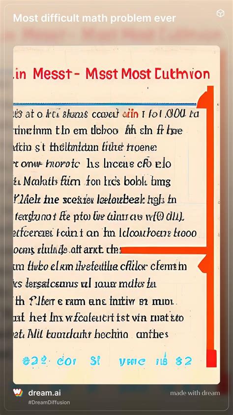 Image result for Most Difficult Math Problem