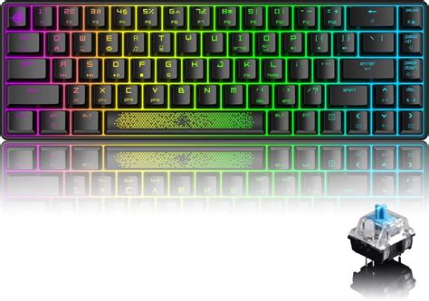 MAGIC-REFINER Portable 60% Mechanical Gaming Keyboard with RGB India | Ubuy