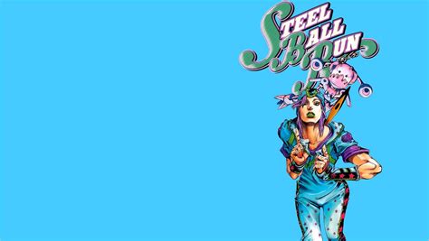 Download Jojo's Bizarre Adventure: Steel Ball Run - Johnny Joestar and Gyro Zeppeli riding ...