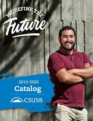 CSUSB Course Catalogs | Arthur E. Nelson University Archives ...