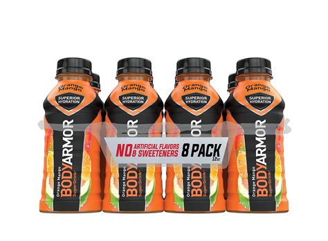 Bodyarmor Sports Drink Sports Beverage, Orange Mango, Coconut Water ...