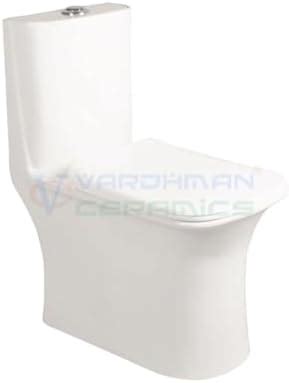 Vardhman Ceramics Siphonic Water Closet One Piece Western Commode ...