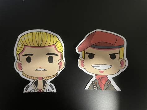 Second batch of my MGS3 Chibis/Stickers. Now added is The Boss and ...