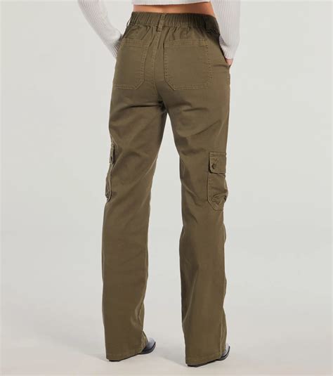 Women's Olive Green Pants & Windsor