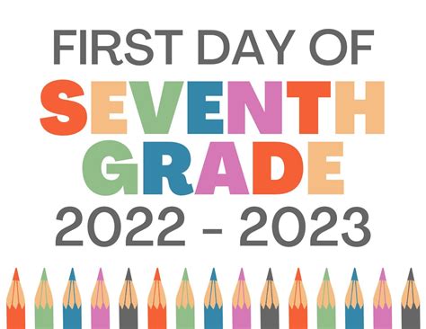 Free Printable First Day of School Signs - Hey Donna