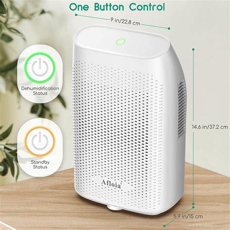Buy Afloia Dehumidifier for Home 2500 Cubic Feet(269 sq ft), Quiet ...