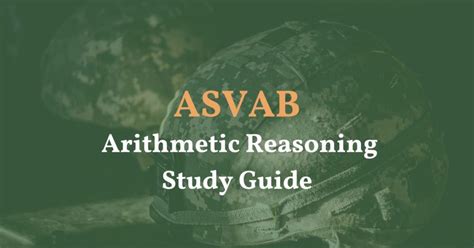 Image result for Arithmetic Reasoning Study Guide