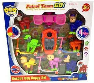 Galactic PuppBuddiees Rescue Small Set Power Petrol Heros Action ...