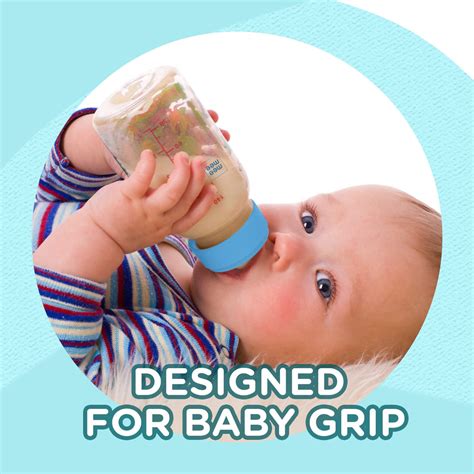 Baby Feeding Bottle with Baby Grip Shape - 250ML | Mee Mee – MeeMee.in