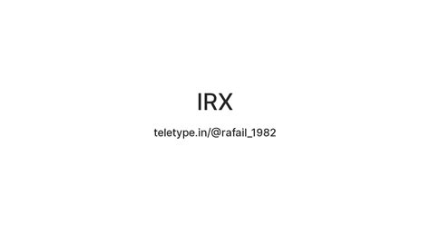 IRX — Teletype