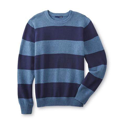 UPC 669748540713 - Basic Editions Men's Rugby Sweater Striped ...