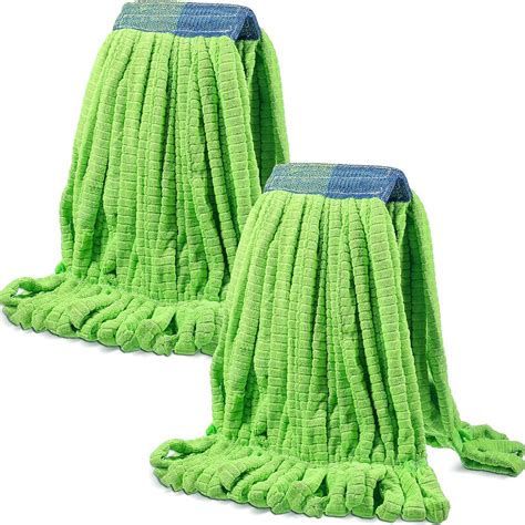 Amazon.com: Lallisa 2 Pcs Commercial Mop Head Replacement 18 Oz Tube ...