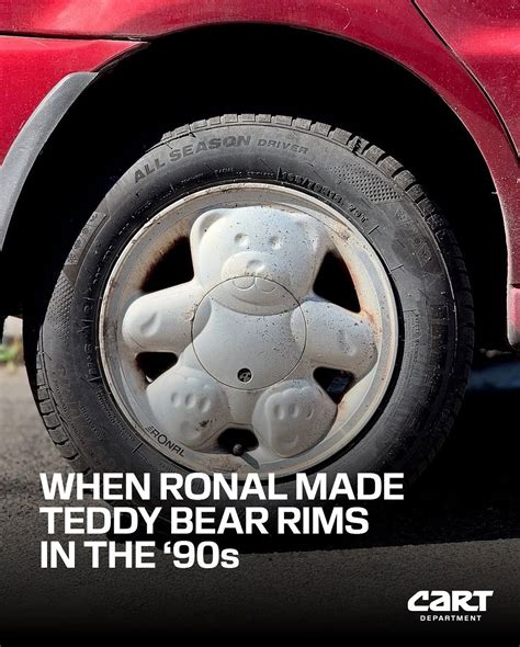 Throwback to one of the quirkiest designs in 1990s automotive culture The Ronal URS “Teddy ...