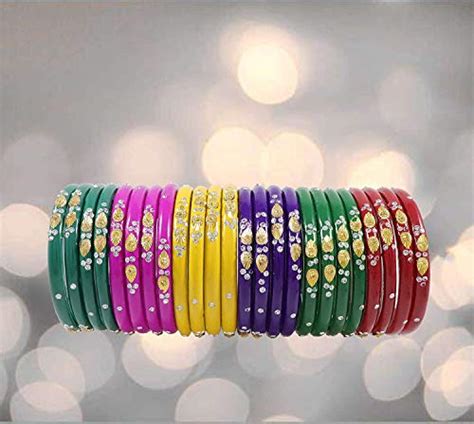 Buy ZULKA Glass with Zircon Gemstone Or Beads Studded worked Glossy ...