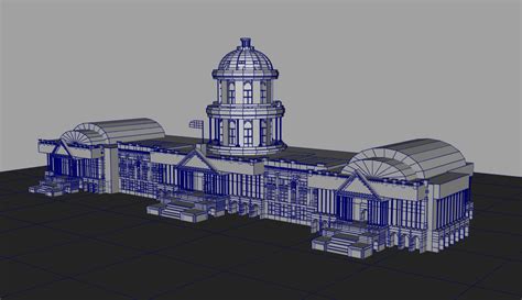 美国国会大夏maya建筑模型下载-美酷网