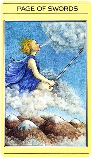 Tarot Card of the Week — Page of Swords • Psychic Scoop | Page of ...