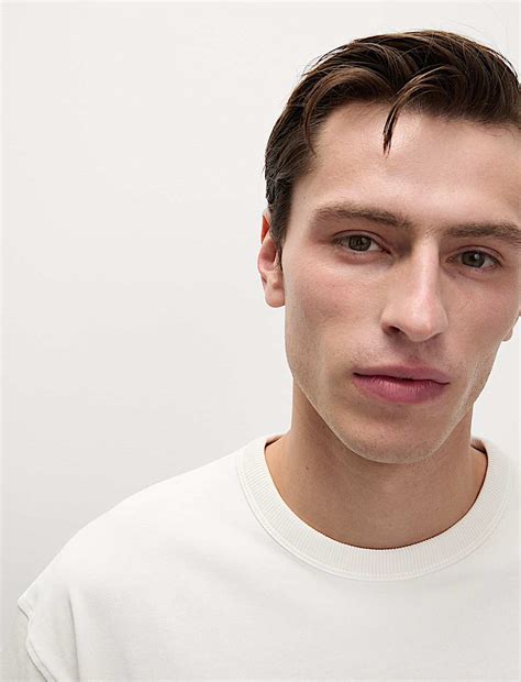 Buy Oversized Pure Cotton Heavy Weight T shirt at Marks & Spencer