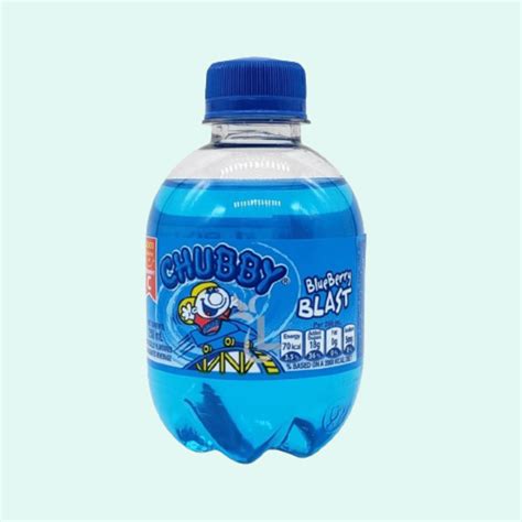 Chubby Blueberry Blast Soda - 250mL - Candy Paradise