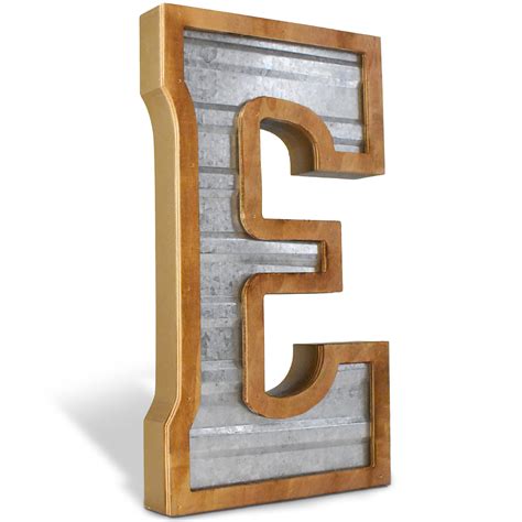 Buy Tavenly Galvanized Farmhouse Letters for Home Wall Decor - Large ...