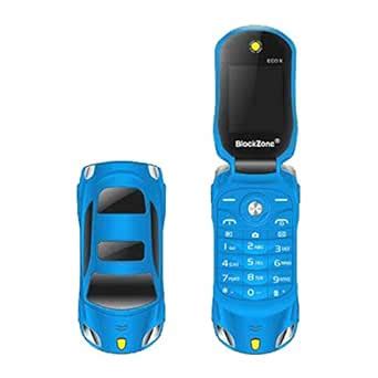 Blackzone Eco X, Basic Car Shape Flip Along with Charger (Dual Sim & 1. ...