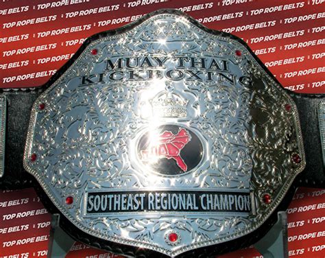 Muay Thai Championship Belt | Top Rope Belts