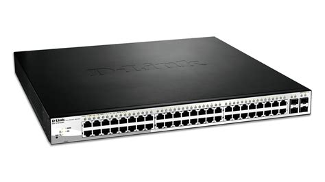 D-Link DGS-1210-52 Websmart Gigabit Switch with 48 1000Base-T and 4 SFP ...