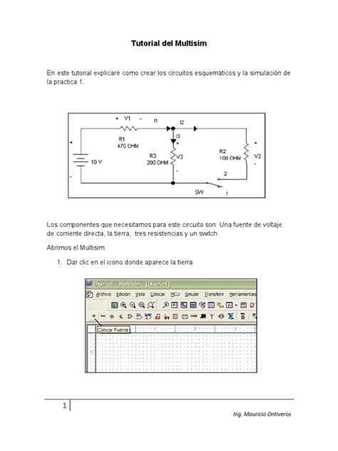 Image result for Multisim Tutorial Español