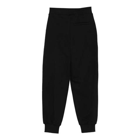 Balmain – Unisex Black Logo-Print Jogger – Little Tags Luxury