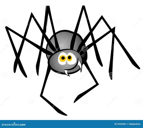 Cartoon Spider Clip Art Stock Image - Image: 3234401