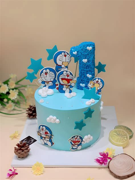 Doremon theme cake – Cruffin India