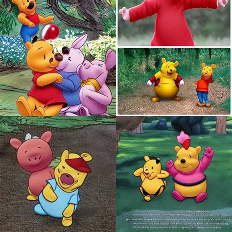 Winnie the pooh and piglet as pokemons | Stable Diffusion | OpenArt