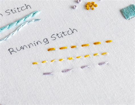 Running Stitch - Learn This Modern Embroidery Technique – Clever Poppy