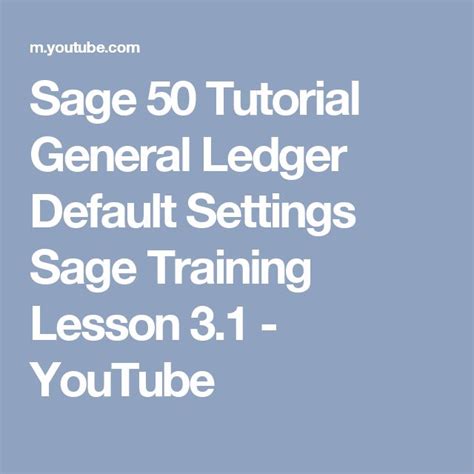 Sage 50 Tutorial 的图像结果