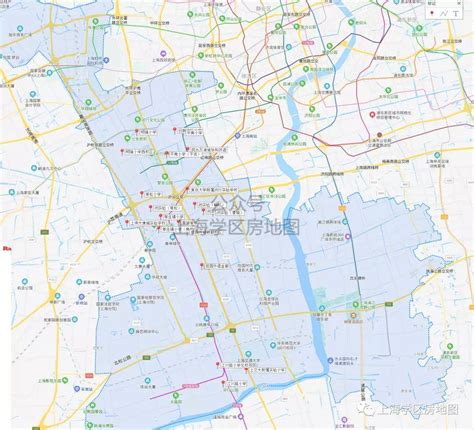 2020年最新上海闵行区学区房地图（小学）_招生